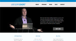 Desktop Screenshot of gregoryshort.com